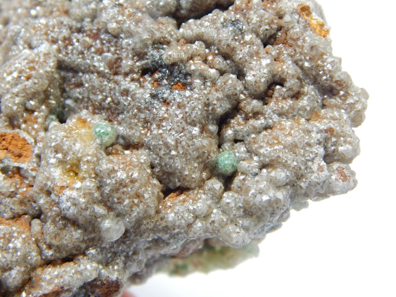 DOLOMITE WITH MALACHITE - DEGRUSSA COPPER MINE – Blue Gems